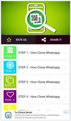 How to cloneapp messenger android App screenshot 1